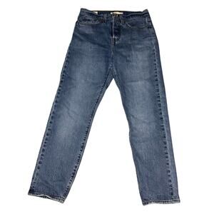 LEVI’S Wedgie Straight leg Jeans Size 27 blue